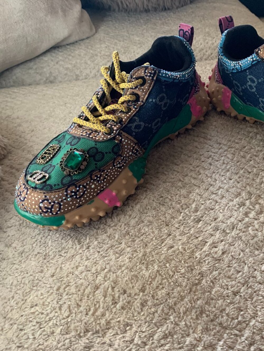 Bedazzeled Sneakers - Picture 3 of 7